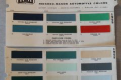 Färgkarta Buick 1955