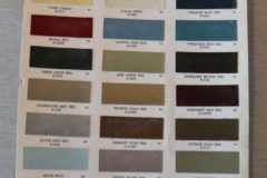 Färgkarta Buick, Riviera 1969