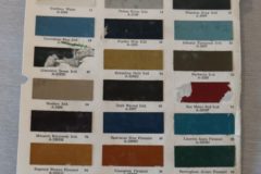 Färgkarta Caddy, Eldorado 1970