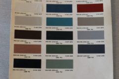 Färgkarta Alla GM (ej Caddy) 1960