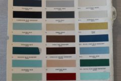 Färgkarta Chrysler, Imperial 1954