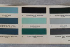 Färgkarta Chrysler, Imperial 1957