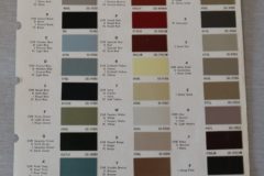 Färgkarta Chrysler, Imperial 1966