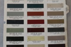 Färgkarta Chrysler, Imperial 1967