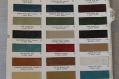 Färgkarta Chrysler, Imperial 1969