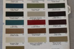 Färgkarta Chrysler, Imperial 1970