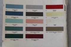 Färgkarta De Soto 1956