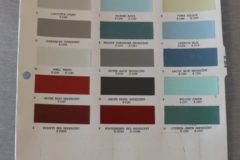 Färgkarta De Soto 1960