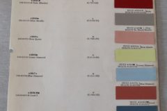 Färgkarta Dodge, Dodge Truck 1959