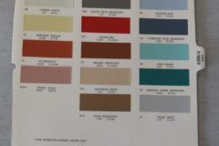 Färgkarta Plymouth 1959