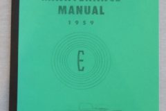 Verkstadshandbok 1959 Edsel