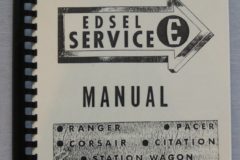 Verkstadshandbok 1958 Edsel