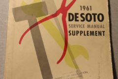 DeSoto 1961 Service Manual Supplement