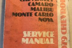 Chevrolet, Camaro, Malibu, Monte Carlo, Nova 1979 Service Manual
