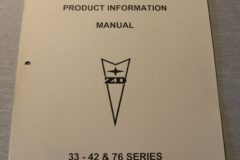 Pontiac 1969 Product Information Manual