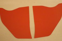 Röd Ford kick paneler US Car Parts, USA bildelar, USA bilar, amerikanska bilar