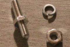 Fenderskirt pin  1959-66 Ford