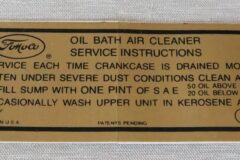 Dekal Luftrenare 1957 Lincoln Mark II