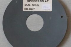 Spinnersplåt  1958-60 Edsel
