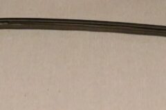 Kromlist vänster takstolpe bak  1969 Coronet 4d