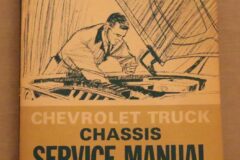 Chassis Service Manual  1969 Chevrolet Truck
