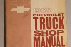 Shop Manual Supplement 1965 Chevrolet Truck