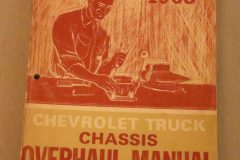Chassis Overhaul Manual  1968 Chevrolet Truck