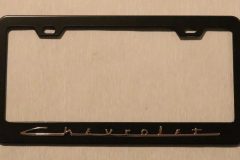 Nummerskyltsram "Chevrolet"